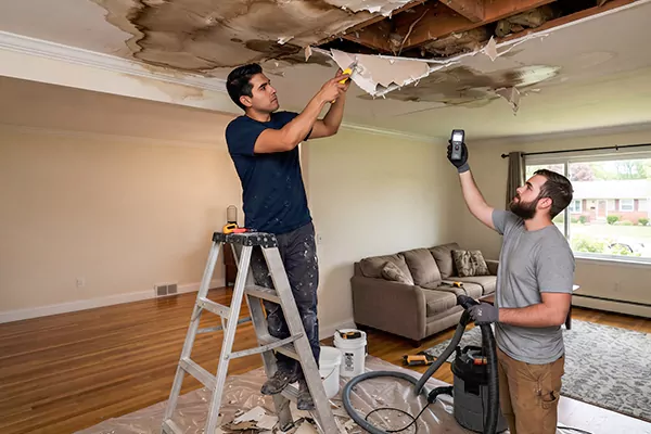 Ceiling Water Damage Restoration Boise
