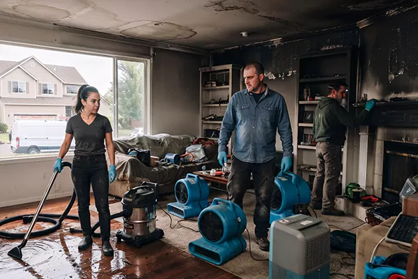 Smoke and Water Damage Restoration Boise