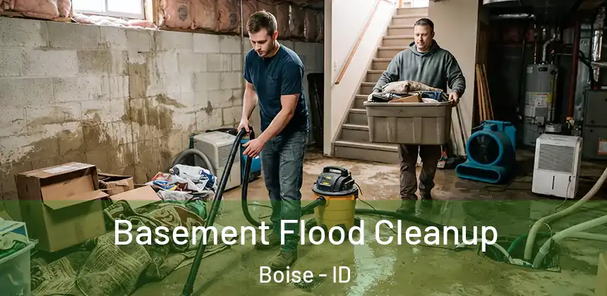  Basement Flood Cleanup Boise - ID