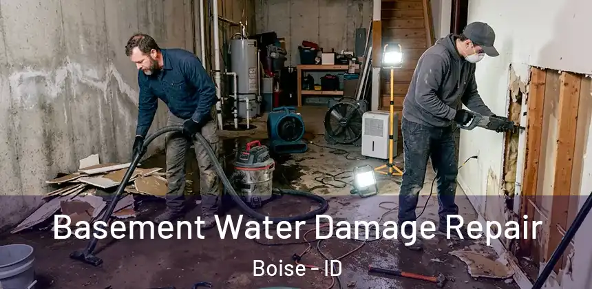  Basement Water Damage Repair Boise - ID