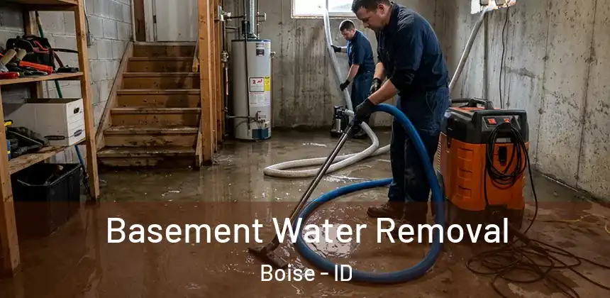  Basement Water Removal Boise - ID