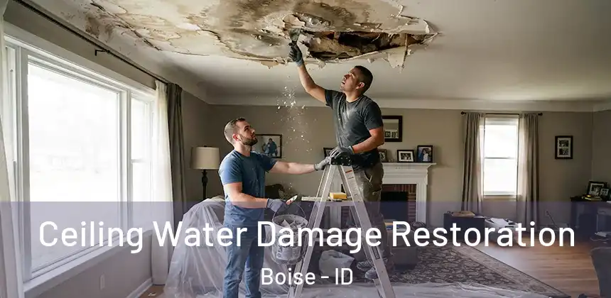  Ceiling Water Damage Restoration Boise - ID