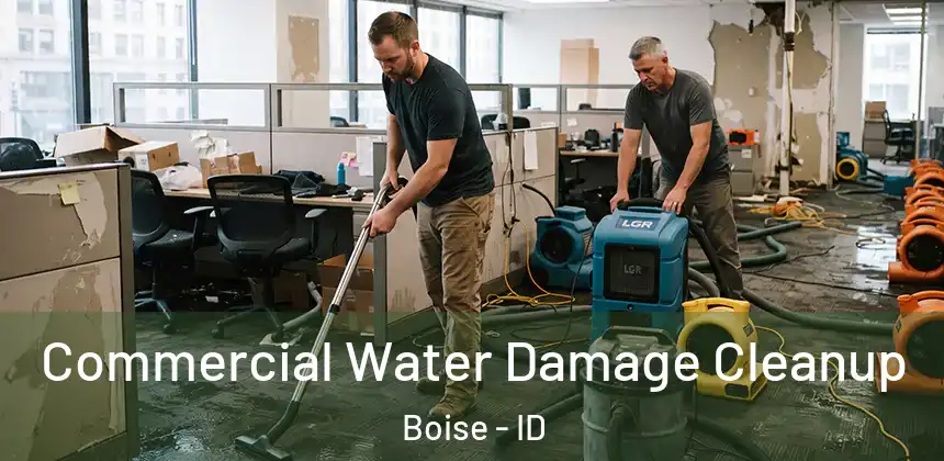 Commercial Water Damage Cleanup Boise - ID