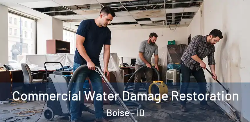  Commercial Water Damage Restoration Boise - ID