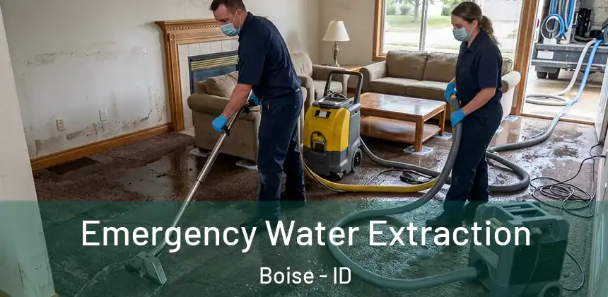  Emergency Water Extraction Boise - ID
