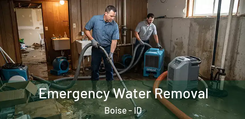  Emergency Water Removal Boise - ID