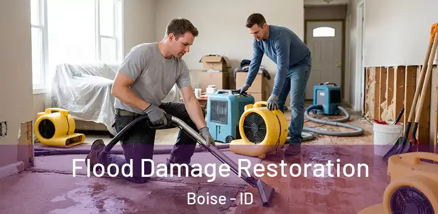  Flood Damage Restoration Boise - ID