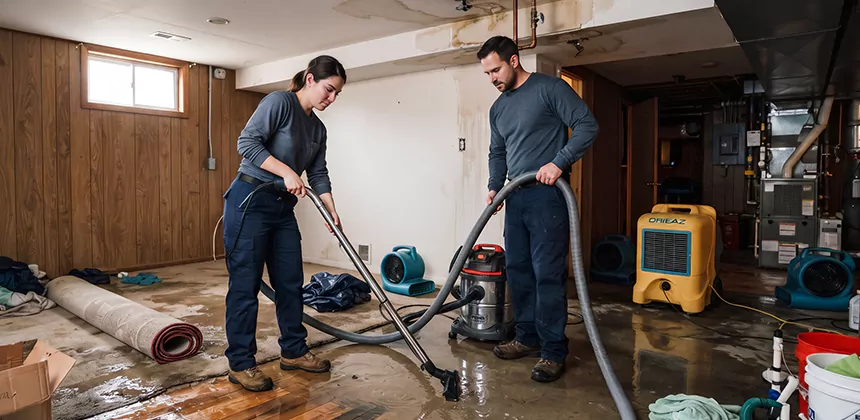 Frozen Pipe Burst Cleanup in Boise