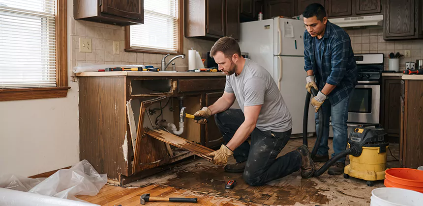 Repairing Water Damaged MDF Cabinets in Boise