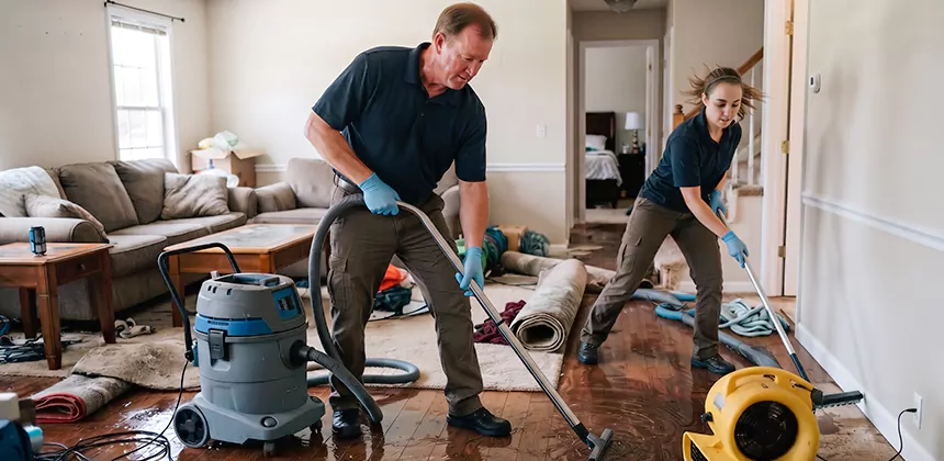 Hidden Leak Clean Up in Boise